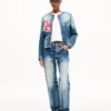 Raka byxor ”Kenzo Tulip” i japansk denim Raka byxor ”Kenzo Tulip” i japansk denim