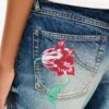 Raka byxor ”Kenzo Tulip” i japansk denim Raka byxor ”Kenzo Tulip” i japansk denim