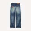 Raka byxor ”Kenzo Tulip” i japansk denim Raka byxor ”Kenzo Tulip” i japansk denim