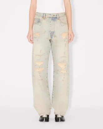 Raka jeans i japansk denim