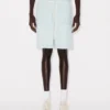 Raka shorts i spets i Stone Bleach Chambray Raka shorts i spets i Stone Bleach Chambray