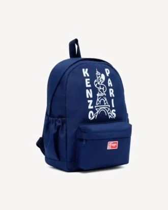 Ryggsäck i canvas med motivet ”Kenzo Garden”