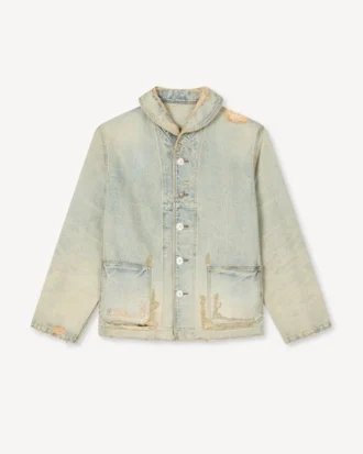 Sjaljacka i japansk denim