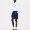 Skräddarsydda shorts i ny ull och silke Skräddarsydda shorts i ny ull och silke