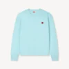 Sweatshirt med broderat ”Boke Flower”-mönster i bomull Sweatshirt med broderat ”Boke Flower”-mönster i bomull