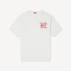 T-shirt i bomull med broderad kontur i ”Kenzo Cartoon”-motiv T-shirt i bomull med broderad kontur i ”Kenzo Cartoon”-motiv