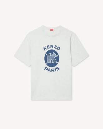 T-shirt i bomull med ”Kenzo Paris Emblem”
