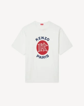 T-shirt i bomull med ”Kenzo Paris Emblem”