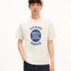 T-shirt i bomull med ”Kenzo Paris Emblem”