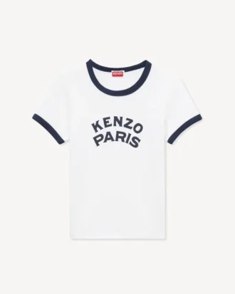 T-shirt i bomull med ”Kenzo Paris Emblem”