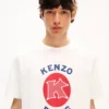 T-shirt i bomull med ”Kenzo Paris Emblem” T-shirt i bomull med ”Kenzo Paris Emblem”