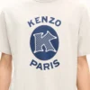 T-shirt i bomull med ”Kenzo Paris Emblem”