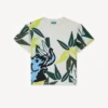T-shirt i bomull med motivet ”Eden Jungle”