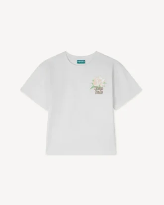 T-shirt i bomull med motivet ”Eden Jungle”