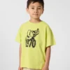 T-shirt i bomull med motivet ”Eden Jungle”
