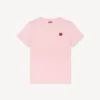 T-shirt med broderat ”Boke Flower”-motiv i bomull T-shirt med broderat ”Boke Flower”-motiv i bomull