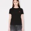 T-shirt med broderat ”Boke Flower”-motiv i bomull T-shirt med broderat ”Boke Flower”-motiv i bomull