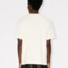 T-shirt med broderat ”Boke Flower”-motiv i bomull