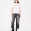 T-shirt med broderat ”Boke Flower”-motiv i bomull T-shirt med broderat ”Boke Flower”-motiv i bomull