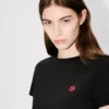 T-shirt med broderat ”Boke Flower”-motiv i bomull T-shirt med broderat ”Boke Flower”-motiv i bomull