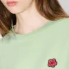 T-shirt med broderat ”Boke Flower”-motiv i bomull T-shirt med broderat ”Boke Flower”-motiv i bomull