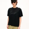 T-shirt med broderat ”Kenzo Signature” i merinoull T-shirt med broderat ”Kenzo Signature” i merinoull
