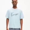 T-shirt med broderat ”Kenzo Signature” i merinoull T-shirt med broderat ”Kenzo Signature” i merinoull