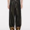 Uppvikta jeans i vid passform i japanskt denim Uppvikta jeans i vid passform i japanskt denim