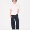 Uppvikta jeans i vid passform i japanskt denim Uppvikta jeans i vid passform i japanskt denim