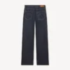Uppvikta jeans i vid passform i japanskt denim Uppvikta jeans i vid passform i japanskt denim