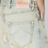 Uppvikta jeans i vid passform i japanskt denim Uppvikta jeans i vid passform i japanskt denim