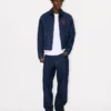 Vadderad arbetsjacka i japansk denim