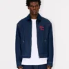Vadderad arbetsjacka i japansk denim