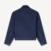 Vadderad arbetsjacka i japansk denim